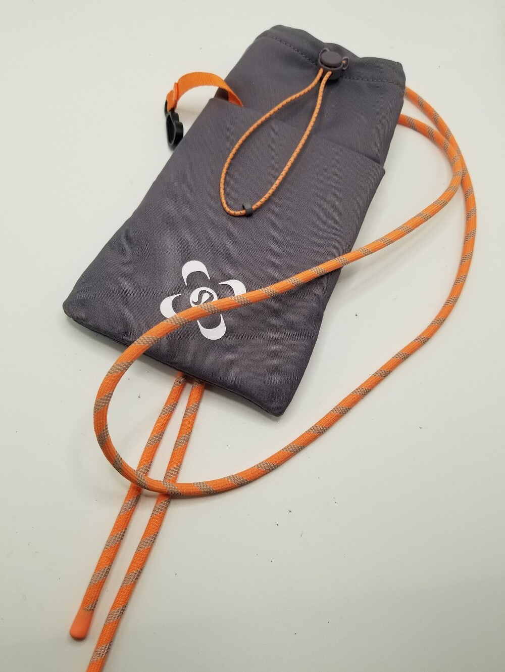 Lululemon Gray Crossbody Phone Pouch Bag 8x4